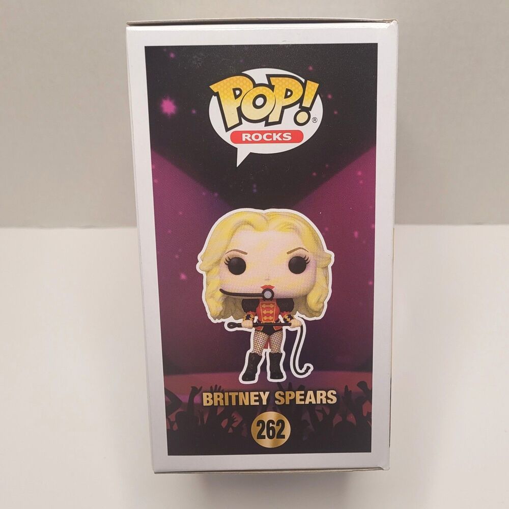 Funko Pop! Rocks Britney Spears Circus #262 New - Picture 4 of 8